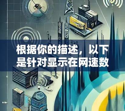 根据你的描述，以下是针对显示在网速数值上的可能情况的逐步解释和解决方案