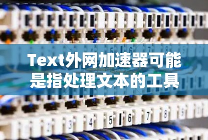 Text外网加速器可能是指处理文本的工具，比如文本编辑器、翻译工具、格式化文本工具等。以下是一些常见的文本处理工具和加速器推荐