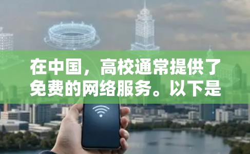在中国，高校通常提供了免费的网络服务。以下是对中国科学技术大学（CUHK）网络服务的详细介绍