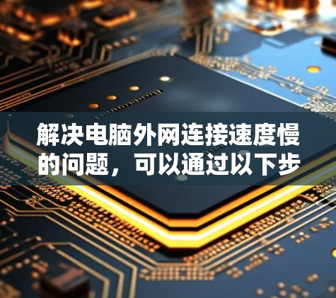 解决电脑外网连接速度慢的问题，可以通过以下步骤进行逐步排查和解决