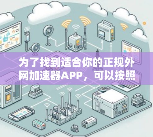 为了找到适合你的正规外网加速器APP,可以按照以下步骤进行 为了找到适合你的正规外网加速器APP,可以按照以下步骤进行