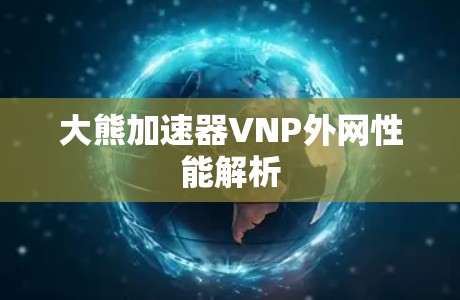 大熊加速器VNP外网性能解析