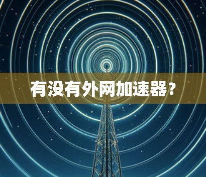 有没有外网加速器? 有没有外网加速器?