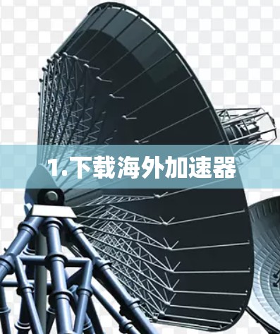 1.下载海外加速器