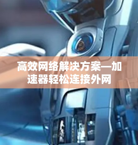 高效网络解决方案—加速器轻松连接外网