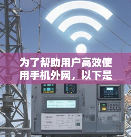 为了帮助用户高效使用手机外网，以下是一个综合性的解决方案，涵盖免费加速器的选择、使用技巧以及注意事项，确保用户能够获得最佳的网络体验