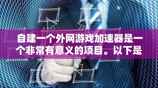 自建一个外网游戏加速器是一个非常有意义的项目。以下是一个自建的外网游戏加速器的详细说明