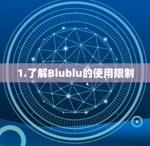 1.了解Biubiu的使用限制 1.了解Biubiu的使用限制