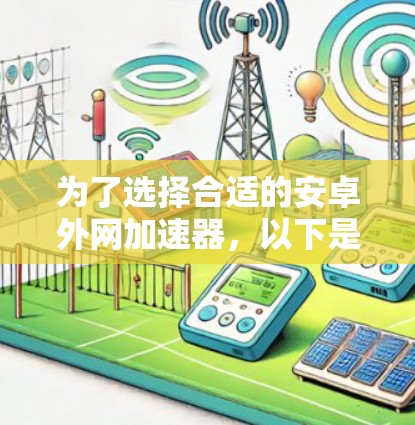 为了选择合适的安卓外网加速器,以下是一些关键点和建议 为了选择合适的安卓外网加速器,以下是一些关键点和建议