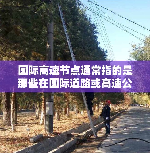 国际高速节点通常指的是那些在国际道路或高速公路上运营的交通节点，通常位于主要城市或重要的国际城市，这些节点连接了多个国际大都市或关键地区的交通网络。以下是一些常见的国际高速节点及其特点