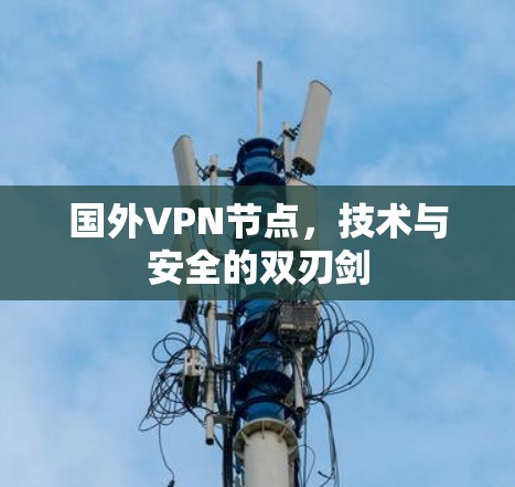 国外VPN节点,技术与安全的双刃剑 国外VPN节点,技术与安全的双刃剑