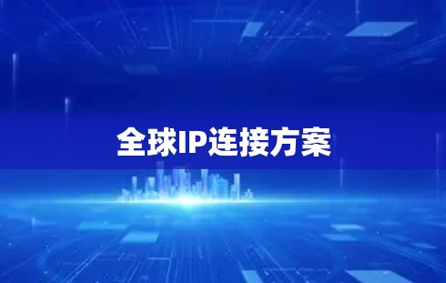全球IP连接方案