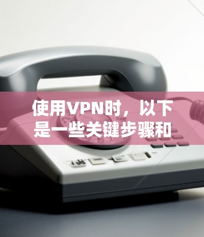 使用VPN时，以下是一些关键步骤和考虑因素，帮助你有效地连接到目标服务器，并确保安全