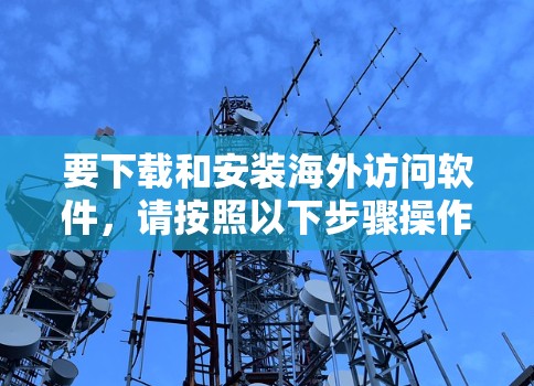 要下载和安装海外访问软件，请按照以下步骤操作