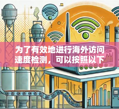 为了有效地进行海外访问速度检测，可以按照以下步骤进行