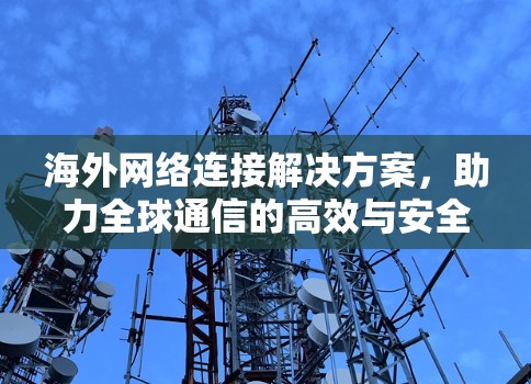 海外网络连接解决方案，助力全球通信的高效与安全