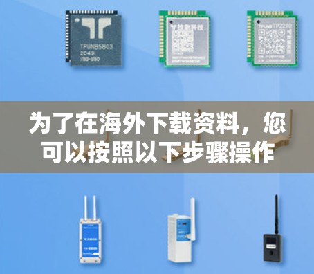 为了在海外下载资料，您可以按照以下步骤操作