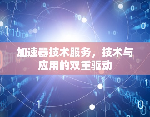 加速器技术服务，技术与应用的双重驱动