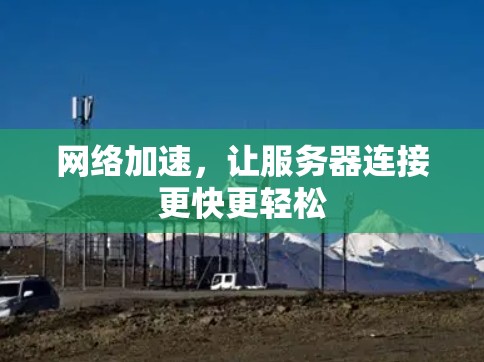 网络加速，让服务器连接更快更轻松